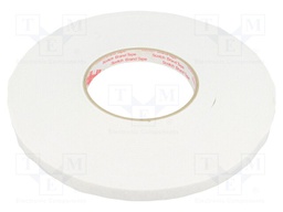Tape: heat transfer; W: 12mm; L: 20m; D: 1mm; 3W/mK; acrylic; UL94V-0
