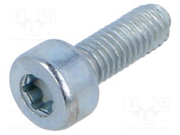 Screw; M3x8; 0.5; Head: cheese head; Torx®; TX10; steel; zinc