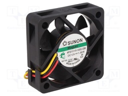 Fan: DC; axial; 12VDC; 50x50x15mm; 31.43m3/h; 38.1dBA; Vapo; 7200rpm