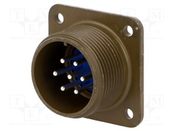 Connector: circular; Series: 97; socket; male; PIN: 7; silver plated