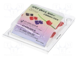 Quick splice; IDC; 0.75÷2.5mm2; for cable; red; Variant: splitter