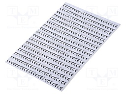 Self-adhesive sign; Pcs: 88