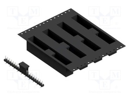 Connector: pin strips; pin header; male; PIN: 20; 2.54mm; SMT; 1x20