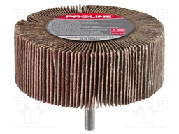 Wheel; Granularity: 80; with lever; Mounting: rod 6mm; Ø80x30mm