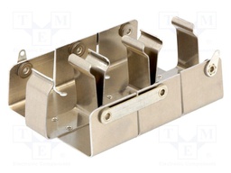 Holder; Mounting: screw; Size: D,R20; Batt.no: 3; aluminium