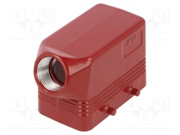 Enclosure: for HDC connectors; 180 °C; size 57.27; hot condition