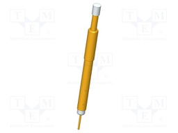 Needle-like test probe; Operational spring compression: 4.2mm