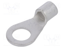 Ring terminal; M6; 4÷6mm2; crimped; for cable; non-insulated