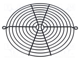 Guard; Ø171mm; Mat: metal; Mounting: screw; Colour: black