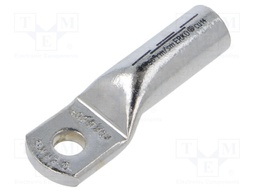 Tip: ring tube; M8; 50mm2; crimped; for cable; tinned; copper; 8.4mm