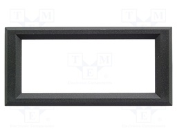 Frontal bezel; Application: EASER164-NLED; Dim: 76.8x36.4mm; ABS