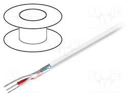 Wire: DMX; Core: stranded; 1x2x0,14mm2; Ø3.4mm; 110Ω; -15÷70°C