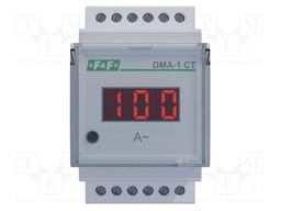 Ammeter; digital,mounting; True RMS; Meas.accur: ±1%; LED; 3 digit