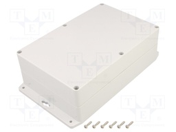 Enclosure: multipurpose; X: 146mm; Y: 222mm; Z: 75mm; polycarbonate