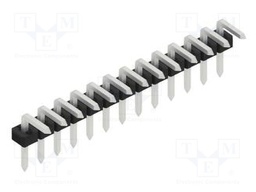 Connector: pin strips; pin header; male; PIN: 13; 2mm; THT; 1x13