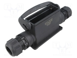 Enclosure: for rectangular connectors; Han Eco B; size 24B; M40