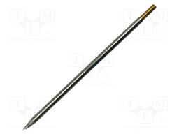 Soldering Iron Tip, Concave Hoof, 2 mm
