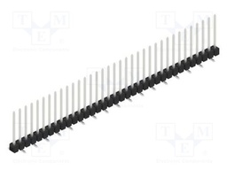 Connector: pin strips; pin header; male; PIN: 35; 2.54mm; SMT; 1x35