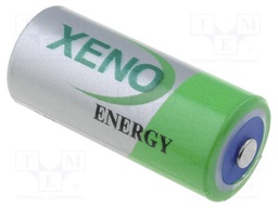 Battery: lithium; 3.6V; 2/3AA; Ø14.5x33.5mm; 1.65Ah