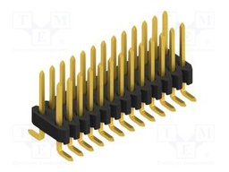 Connector: pin strips; pin header; male; PIN: 26; 1.27mm; SMT; 2x13