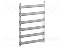 Symmetrical mounting chassis for enclosure; aluminium,steel