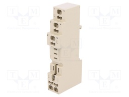 Socket; 10A; 250VAC; Application: H3RN-1,G2R-1-S; Mounting: DIN