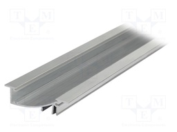 Profiles for LED modules; recessed; natural; L: 2m; aluminium