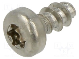 Screw; 3x6; Head: cheese head; Torx®; TX10; stainless steel