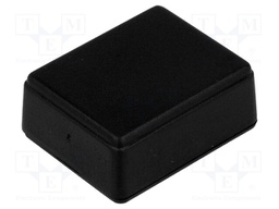 Enclosure: multipurpose; X: 40mm; Y: 50mm; Z: 20mm; ABS; black