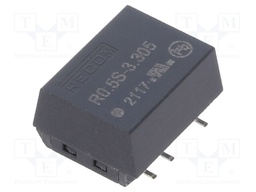 Converter: DC/DC; 0.5W; Uin: 2.97÷3.63V; Uout: 5VDC; Iout: 100mA; SMD