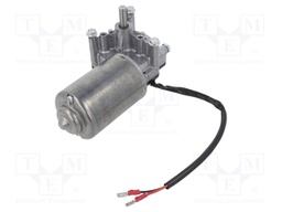 Motor: DC; 24VDC; 240rpm; worm gear; 1.5Nm; 1.25kg; IP53; Trans: 49: 4