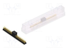 Connector: pin strips; pin header; male; PIN: 48; 2.54mm; SMT; 2x24