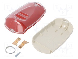 Enclosure: for remote controller; ABS; Number of buttons: 2