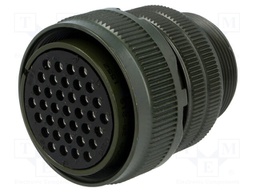 Connector: circular; Series: DS/MS; plug; female; PIN: 37; for cable