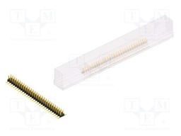 Connector: pin strips; pin header; male; PIN: 58; 2mm; SMT; 2x29