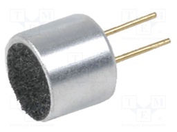 Microphone; electret; 100Hz÷20kHz; 2.2kΩ; -44dB; Ø6x5mm; 500uA