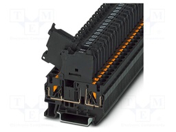 Splice terminal: rail; 6.3A; 60V; push-in; PA; L: 57.3mm; 0.2÷6mm2