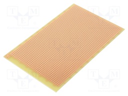 Board: universal; double sided,prototyping; W: 100mm; L: 160mm