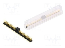 Connector: pin strips; pin header; male; PIN: 68; 2.54mm; SMT; 2x34