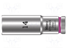 Key; hex socket,socket spanner; HEX 14mm; 3/8"; 64mm