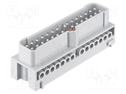 Connector: HAN; module; Han Eco Modular; PIN: 28; screw terminal