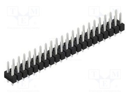 Connector: pin strips; pin header; male; PIN: 42; 2.54mm; THT; 2x21