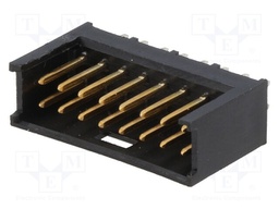 Socket; wire-board; male; AMPMODU MOD II; 2.54mm; PIN: 16; THT