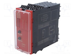Module: safety relay; 24VAC; 24VDC; IN: 2; for DIN rail mounting
