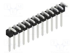 Connector: pin strips; pin header; male; PIN: 12; 2.54mm; THT; 1x12