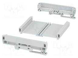 Enclosure: for DIN rail mounting; Y: 142.3mm; X: 103.8mm; PVC