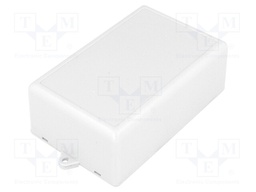 Enclosure: multipurpose; X: 70mm; Y: 109mm; Z: 40mm; ABS; grey