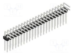 Connector: pin strips; pin header; male; PIN: 44; 2mm; THT; 2x22
