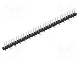 Connector: pin strips; pin header; male; PIN: 30; 2.54mm; SMT; 1x30