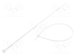 Cable tie; L: 500mm; W: 7.6mm; polyamide; 533N; natural; Ømax: 150mm